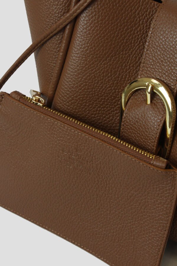 Borsa a spalla ASHLEY cuoio