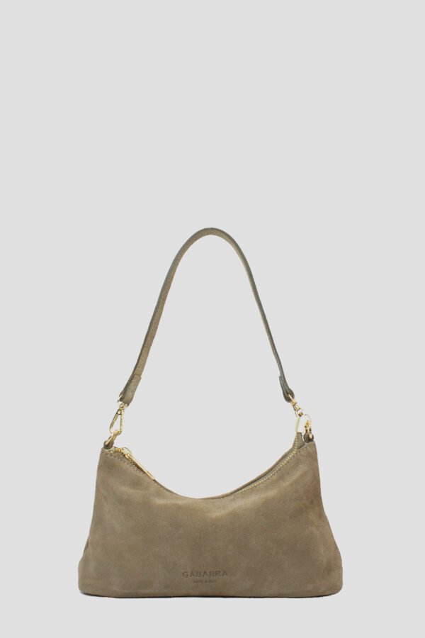 Borsa a spalla ALBA camoscio taupe
