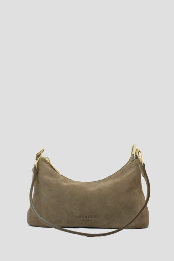 Borsa a spalla ALBA camoscio taupe