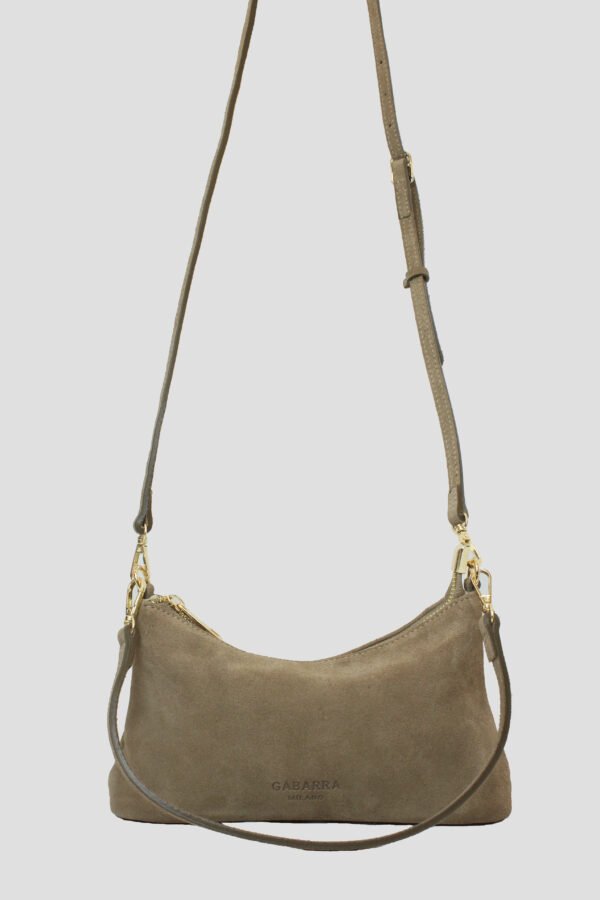 Borsa a spalla ALBA camoscio taupe