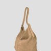 Borsa a spalla MARTA camoscio taupe
